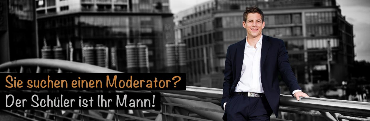 Daniel Schüler Potoshooting mit Moderator Daniel Schueler im Mediapark in Koeln