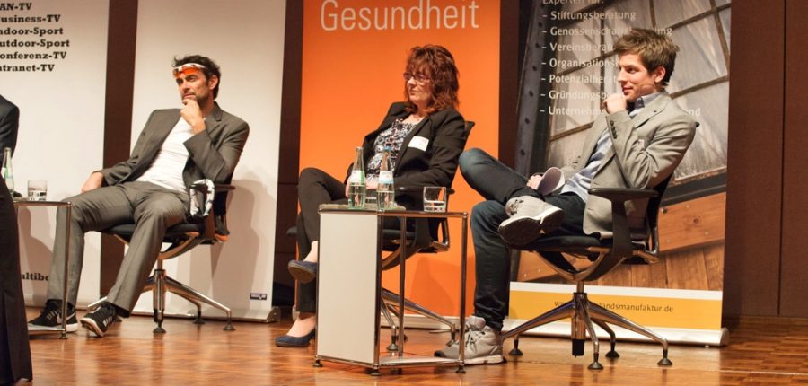 Daniel Schüler als Moderator beim SportTreff ~ BGM 4.0 © Sascha Wiesmann © Sascha Wiesmann